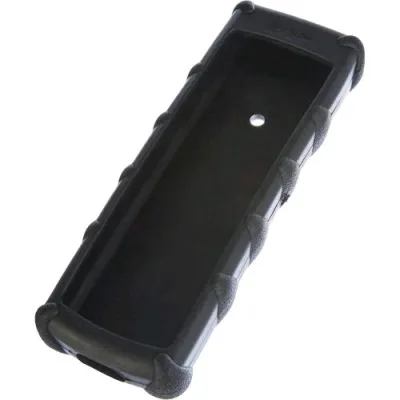 Meliconi 461003 Guscio Salvatelecomando Universale Gomma Elastica Larghezza 50-55 mm, Altezza 160-195 mm Nero