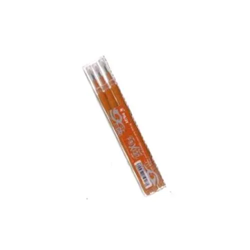 Pilot Frixion Ball Refill Arancione Punta Conica 0.70 mm Conf 3 Pz.