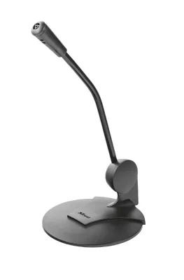 Trust 21674 Microfono da Tavolo Cavo 1.8 m Black