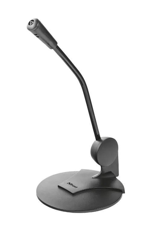 Trust 21674 Microfono da Tavolo Cavo 1.8 m Black