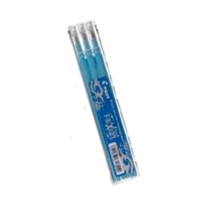 Pilot Frixion Ball Refill Azzurro Punta Conica 0.70 mm Conf 3 Pz.
