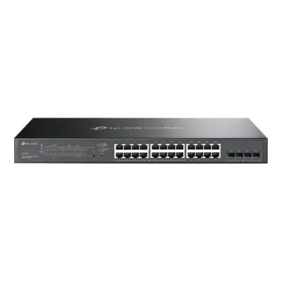Tp-Link OMADA SG2428LP SWITCH GESTITO L2/L2+ - 16 x 10/100/1000 (PoE+) + 8 x 10/100/1000 + 4 x Gigabit Ethernet SFP- PoE+ (150 W) MONTABILE SU RACK