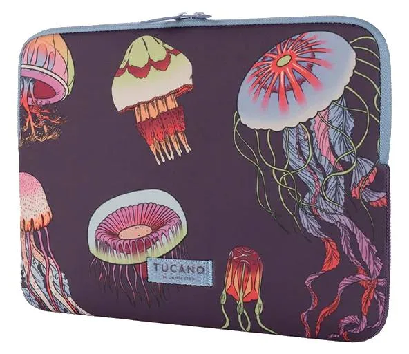 CUSTODIA SCHIZZO SLEEVE MBA15 VIOLA MEDUSE MACBOOK AIR 15 E NB14 TUCAN