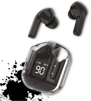 AURICOLARI BLUETOOTH 5.3 USBC DISP IPX4 NERO BATT.300MAH APPLE ANDROID