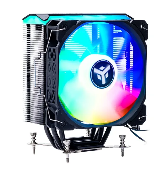 ITEK Icy-4HLA Dissipatore Universale Ad Aria per CPU 150W TDP 4 HP Ventola ARGB 12 cm Black
