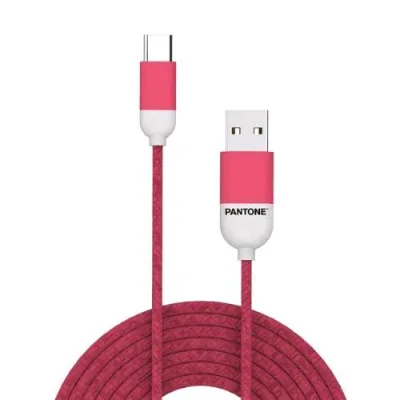 Pantone Cavo USB con Connettote USB Type-C 1,5 m Pink