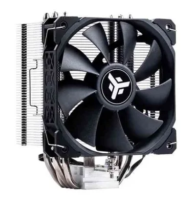 ITEK Icy-4HB Dissipatore Ad Aria per CPU con SKT Universale 150W TDP 4 HP Ventola da 12cm Nero