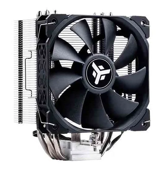 ITEK Icy-4HB Dissipatore Ad Aria per CPU con SKT Universale 150W TDP 4 HP Ventola da 12cm Nero