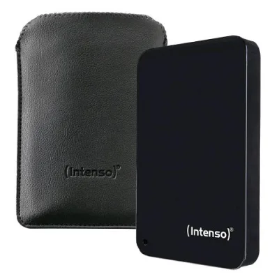 Intenso Memory Drive Hard Disk Esterno 2.000GB USB 3.0 2.5" con Custodia Nero