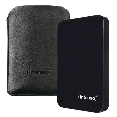 Intenso Memory Drive Hard Disk Esterno 2.000GB USB 3.0 2.5" con Custodia Nero