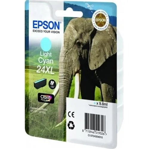 Epson 24 XL Cartuccia Ciano Chiaro XL