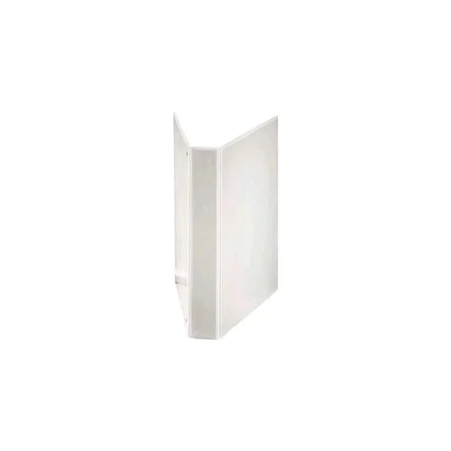 Esselte Raccoglitore a 4 Anelli da 30 mm in PP A4 Maxi Display Personalizzabile Dorso 5 cm Col. Bianco