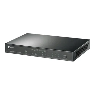 Tp-Link SWITCH 10 PORTE GESTITO L2 8 x 10/100/1000 (PoE+) + 1 x 10/100/1000 + 1 x combo Gigabit SFP/RJ-45 PoE+ (123 W)