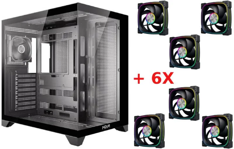 CASE ATX-TOWER NO PSU VISION ZK300 2USB3.0/2.0 1FAN ARGB F&S GLASS