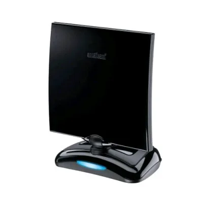 Meliconi AT49 Antenna Televisiva Interno Digitale At 49 R1 USB DVB-T DVB-T2 Dab+ Nero