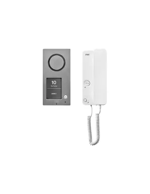 Kit base per la realizzazione di una installazione monofamiliare con pulsantiera Mikra 2 Urmet
