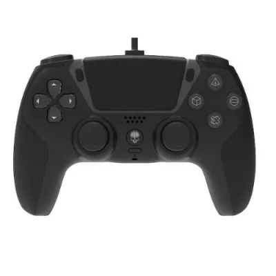 2XToo PS4 Gaming Pad Wired Controller con Cavo Lungo 3 m Nero