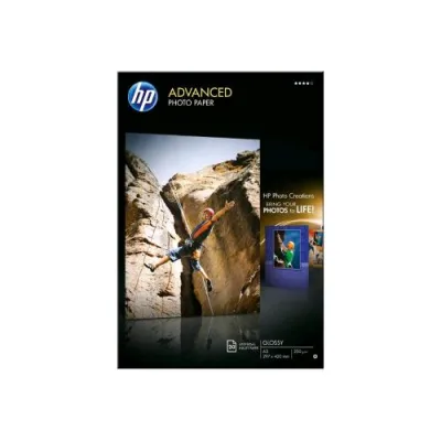 HP Advanced Photo Paper Carta Fotografica Lucida A3 297 x 420 mm 250G 20 Fogli