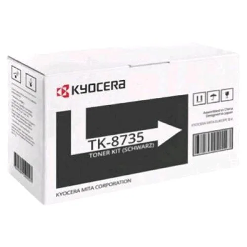 Kyocera TK8735K Toner Nero per Taskalfa 7052 / 8052CI / 7353CI / 8353CI 85.000 Pagine