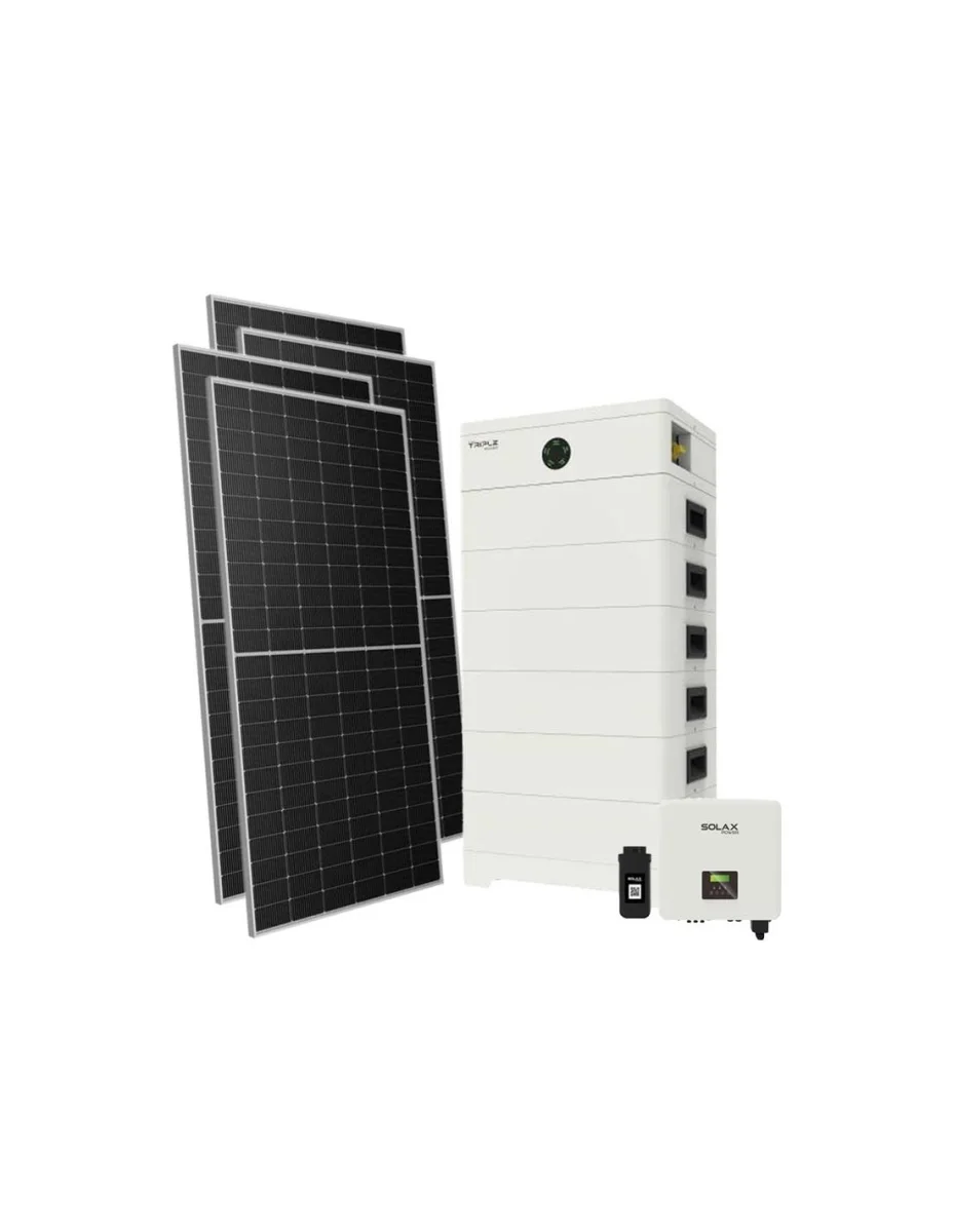 Kit fotovoltaico trifase 10710W inverter 10kW batteria al litio 36KWh TP-HS36 Solax Power