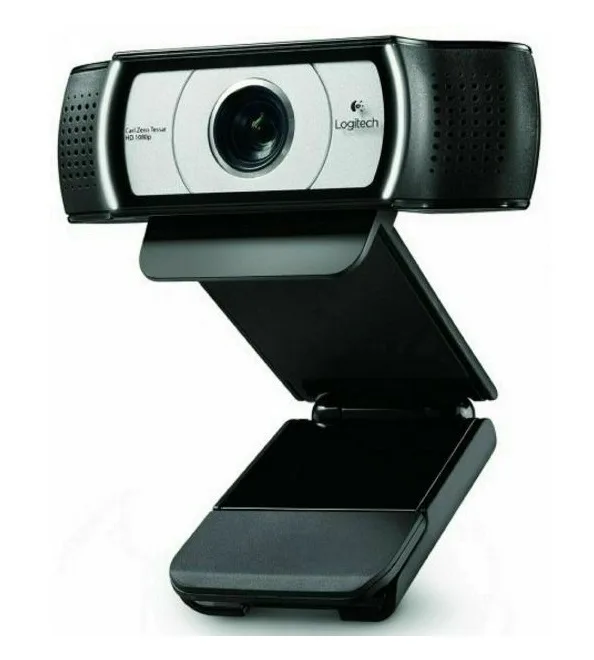 Logitech C930E Webcam 1080P Zoom Digitale 4X Microfono Nero