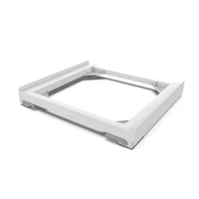 Meliconi Base Move Evo Base Anti Vibrazione in Plastica Universale con Ruote per Lavatrice o Asciugatrice Grigio