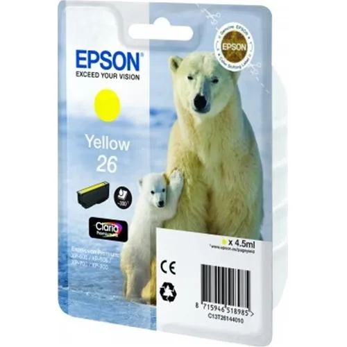 Epson 26 Cartuccia Inkjet Giallo