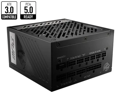 ALIMENTATORE 850W PCIE 5 80+ GOLD FULL MODULAR BK