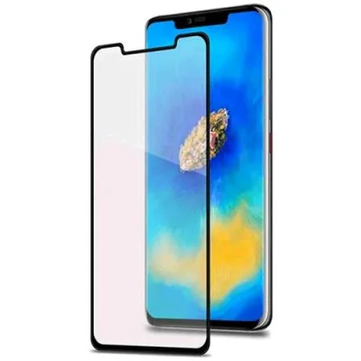 Celly Huawei Mate 20 Pro Proteggi Schermo in Vetro Temperato Colore Trasparente/Nero