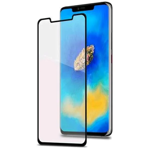 Celly Huawei Mate 20 Pro Proteggi Schermo in Vetro Temperato Colore Trasparente/Nero