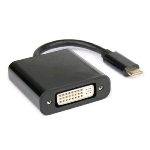 Hamlet Adattatore Video da USB 3.1 Type-C a DVI Femmina Nero