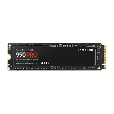 Samsung SSD 990 Pro 4.000GB M.2 Pcie 4.0 X4 NVMe 2.0 Lettura 7450 MB/S Scrittura 6900 MB/S