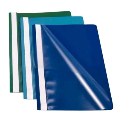 Esselte Report File Cartelle Ad Aghi in PP 226X310MM A4 Col. Blu Conf 25 Pz.