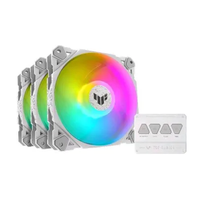ASUS Tuf Gaming TF120 ARGB Kit 3XVENTOLE 120mm White Edition