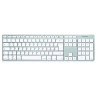 Hamlet Apple Xkkita-Mcu Tastiera in Alluminio USB 106 Tasti Layout Italiano