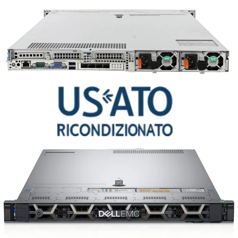 SERVER REF DELL R640 2X GOLD 6138 2X3TB SAS ENT. 64GB H730 M. 4XLFF