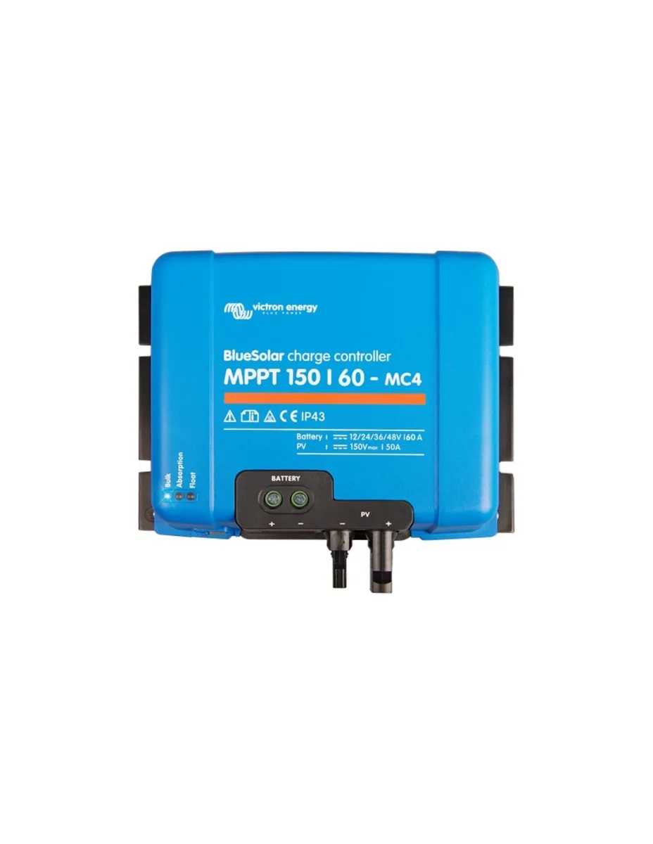 Regolatore di carica MPPT BlueSolar 150/60 150Voc 60A Victron Energy - SCC010060300