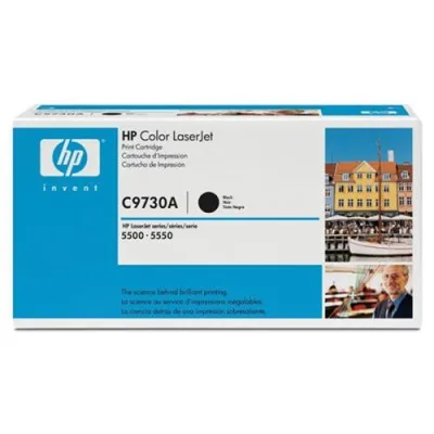 HP C9730A Toner Nero per Laserjet 5550DTN-5550DN-5550N-5550 Garanzia Italia (C9730A)