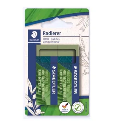Staedtler Gomma Ecologica Verde Conf 2 Pz.