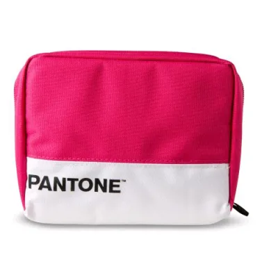 Pantone Organizer da Viaggio 12.5X15X5CM Tasche Interne Chiusura Zip Rosa