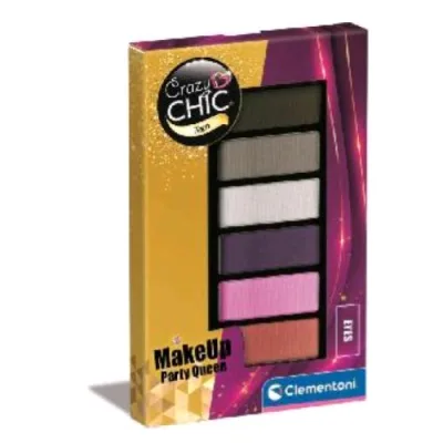 Clementoni Crazy Chic Teen Party Queen Trousse Ombretti Set Cosmetici Anallergici