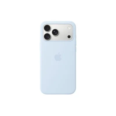 Apple iPHONE 18 Pro Max Cover in Silicone Originale Magsafe Crisp Blue