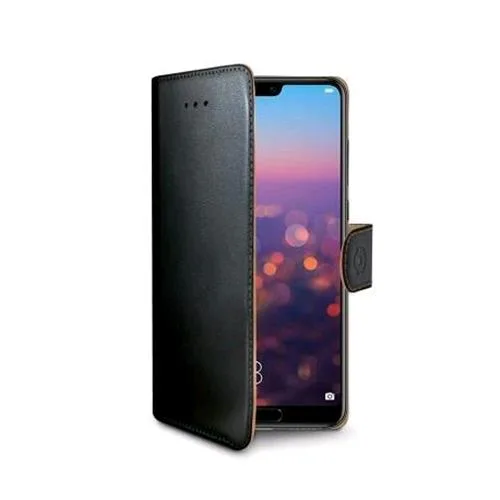 Celly Huawei P20 Custodia a Portafoglio Colore Nero