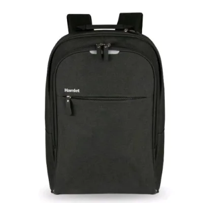 Hamlet Business Zaino per Notebook da 15.6" in Poliestere 4 Scomparti Nero