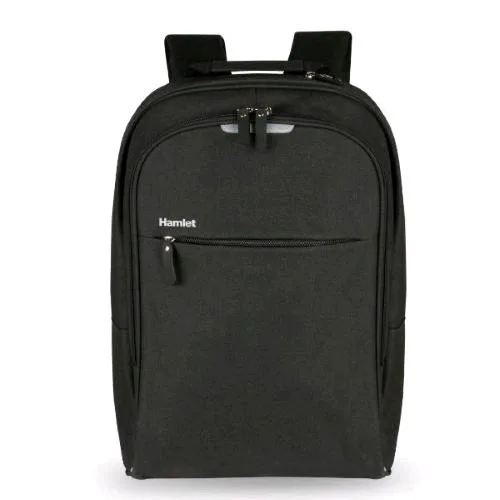 Hamlet Business Zaino per Notebook da 15.6" in Poliestere 4 Scomparti Nero