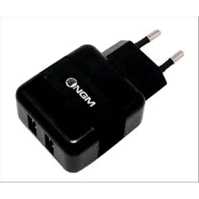 NGM TRAVEL2USB Caricabatterie da Rete con 2 Porte USB