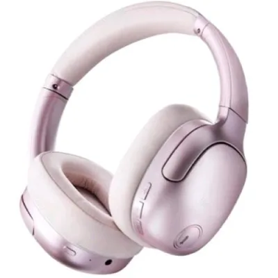 Intenso O400HA Cuffie Over-Ear Bluetooth 5.3 Hybrid Active Noise Cancelling fino a 75 Ore di Autonomia Rose