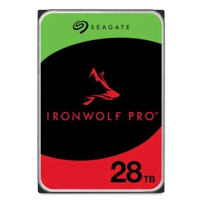 Seagate Ironwolf Pro 28TB HDD Interno 3.5" SATA 6GB/S Buffer 512MB 7.200RPM