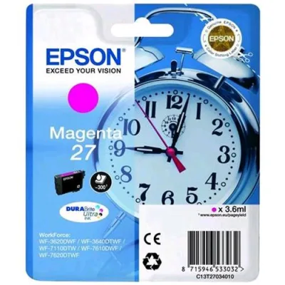 Epson 27 Cartuccia Inkjet 300 Pag Magenta