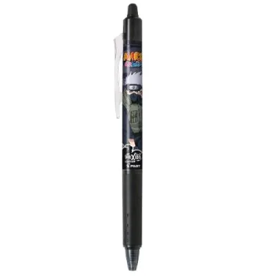 Pilot Frixion Clicker Naruto Penna a Sfera a Scatto Tratto 0.7 mm Inchiostro Nero